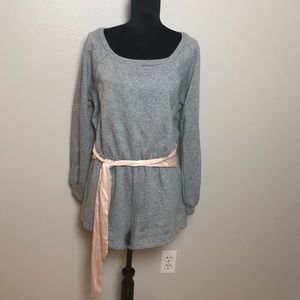 Victoria Secret Sweatshirt Romper